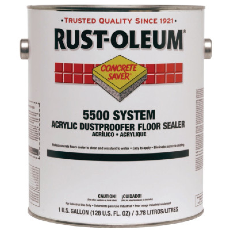 5500 SYSTEM ACRY DUST PROOFER FLR SEALER 1-GAL-RUST-OLEUM CORP-647-251282