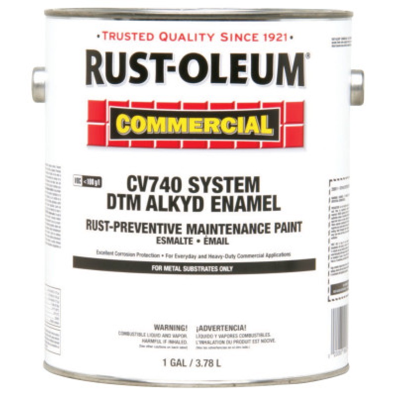 COMMERCIAL CV740 SYSTEM<100 VOC DTM ALKYD ENAME-RUST-OLEUM CORP-647-255610