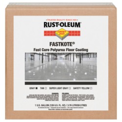 FASTKOTE POLYUREA FLOORCOATING GRAY-RUST-OLEUM CORP-647-277495