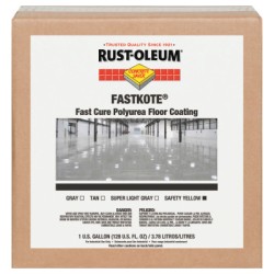 FASTKOTE POLYUREA FLOORCOATING SAFETY YELLOW-RUST-OLEUM CORP-647-277498
