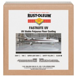 FASTKOTE UV STABLE POLYUREA FLOOR COATING CLEAR-RUST-OLEUM CORP-647-277499