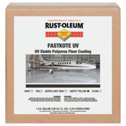 FASTKOTEUVSTABLE POLYUREAFLRCOATINGSAFETY YELLOW-RUST-OLEUM CORP-647-278270