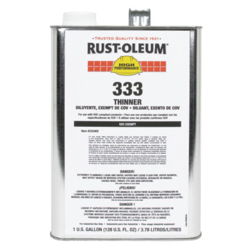 THINNERTHINNER - EXEMPTSOLVENT-RUST-OLEUM CORP-647-333402