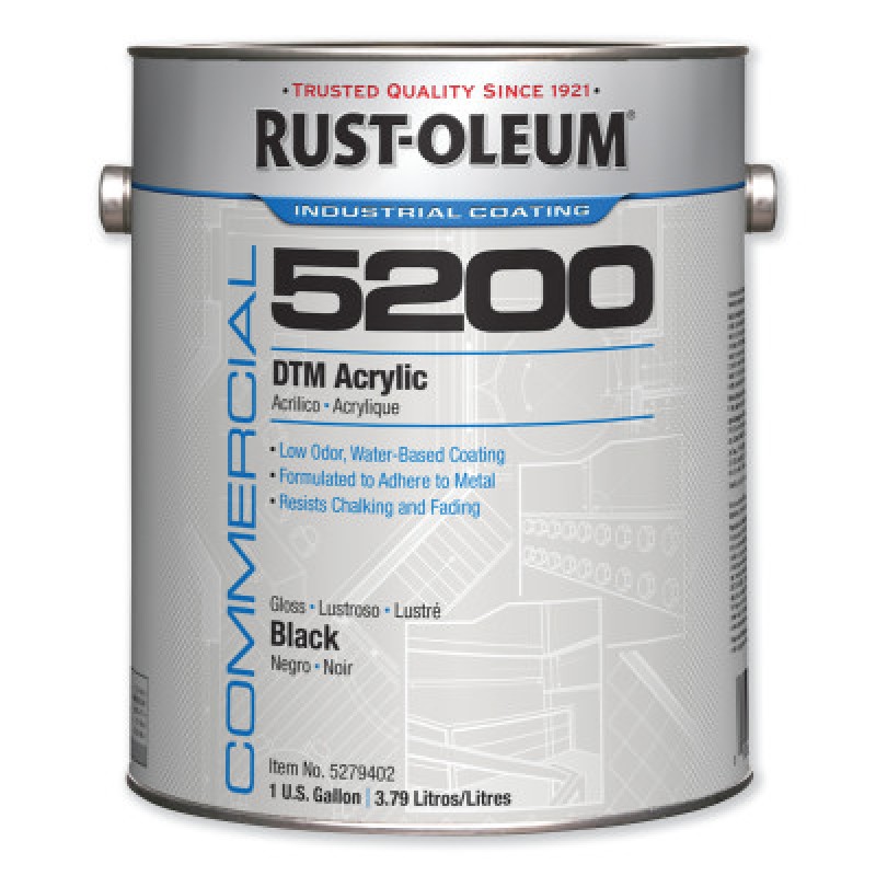 5200 SYSTEM GLOSS BLACK-RUST-OLEUM CORP-647-5279402