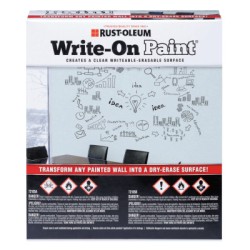 IND SPECIALTY WRITE-ON PAINT CLEAR 50 SQ FT-RUST-OLEUM CORP-647-72105