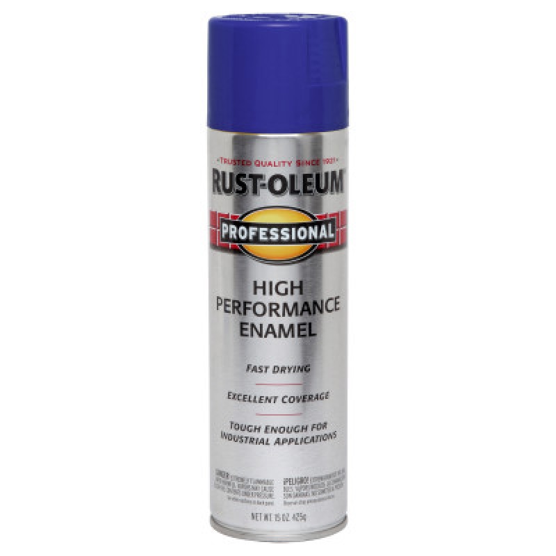HIGH PERFORMANCE ENAMELSPRAY PAINT ROYAL BLUE-RUST-OLEUM CORP-647-7527838
