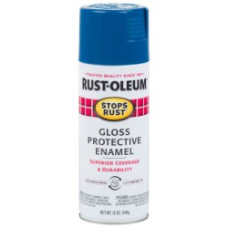 ROYAL BLUE ENAMEL 12 OZ.-RUST-OLEUM CORP-647-7727830