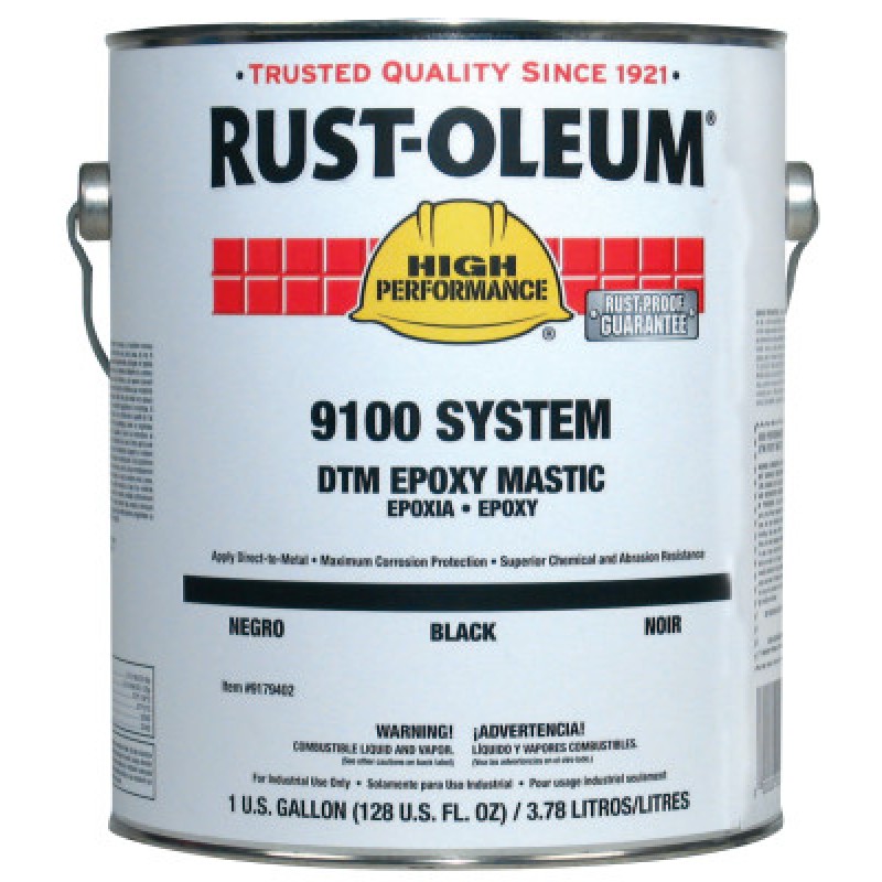 402 BLACK HIGH PERFORMANCE EPOXY REQUIRES 91-RUST-OLEUM CORP-647-9179402