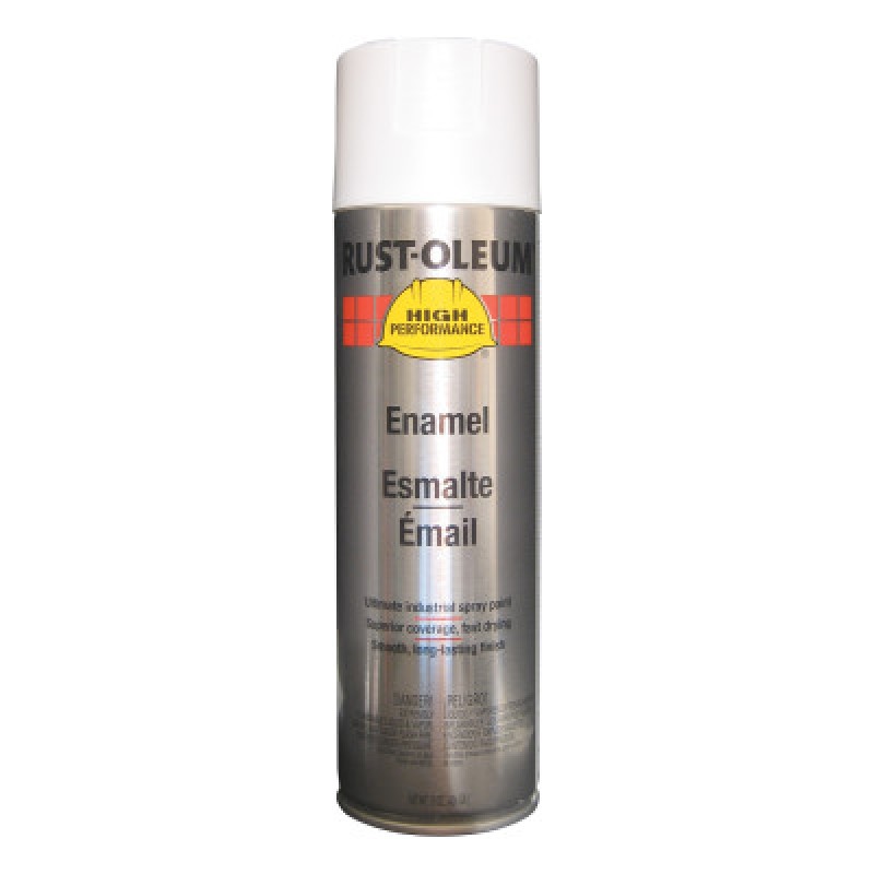 FLAT WHITE HARD HAT FINISH-RUST-OLEUM CORP-647-V2190838