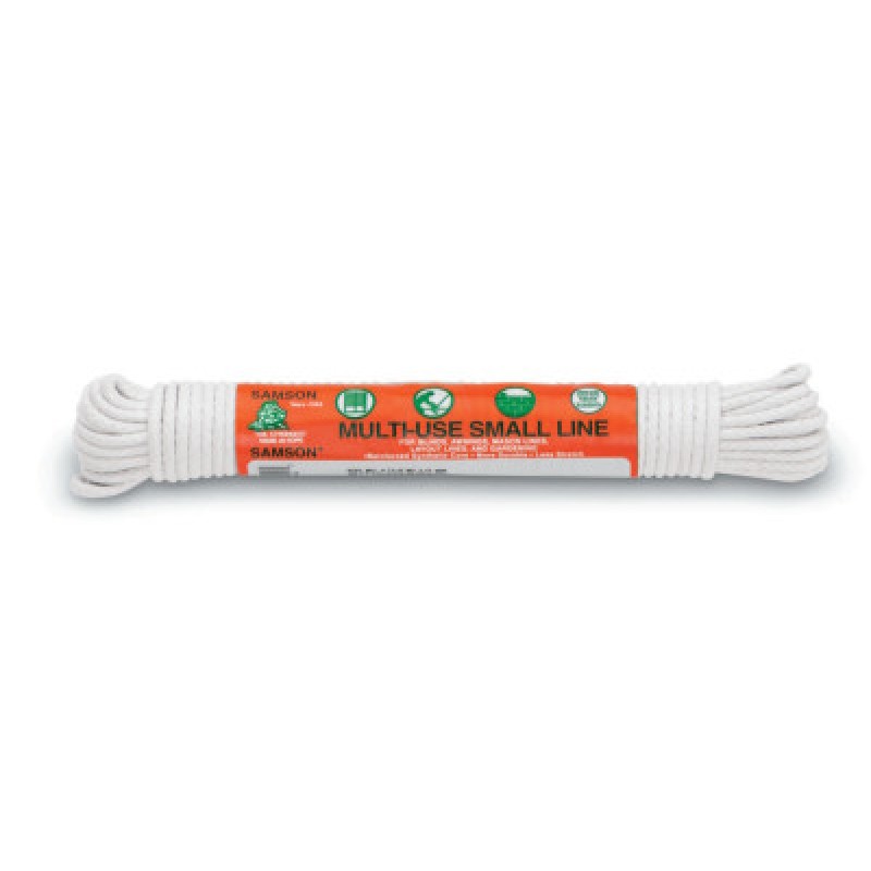 4 COTTON 1/8X48 SASH CORD LINE-SAMSON 650-650-016008000460