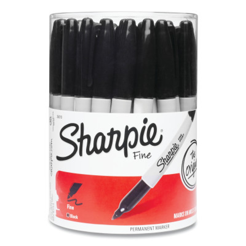 SHARPIE BLACK MARKERS 36CT-SANFORD LP-652-35010