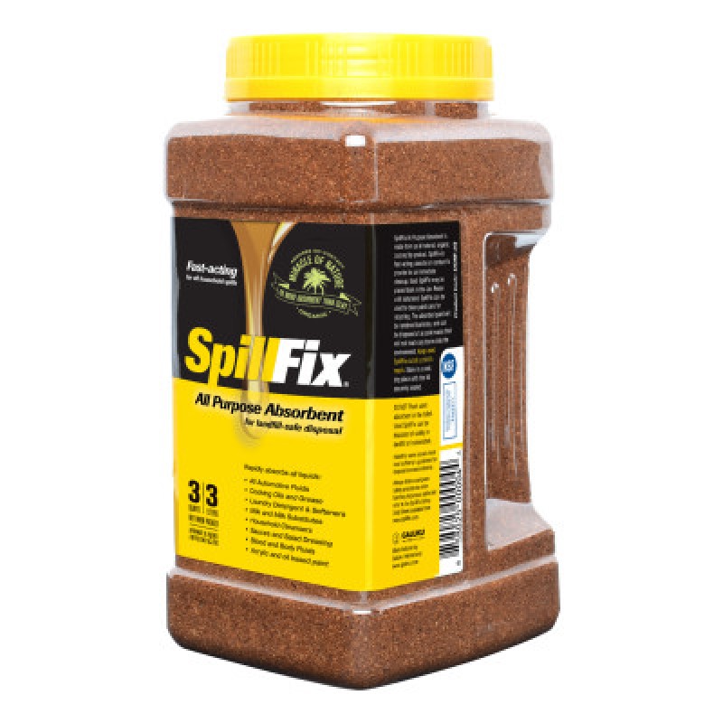 SPILLFIX 3QT 6/CS-BRADY WORLDWIDE-655-SF-JAR-CS