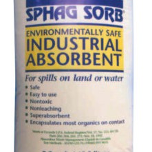 2 CU. FT BAG INDUSTRAL ABSORBENT-SPHAG SORB***67-671-SS-2B