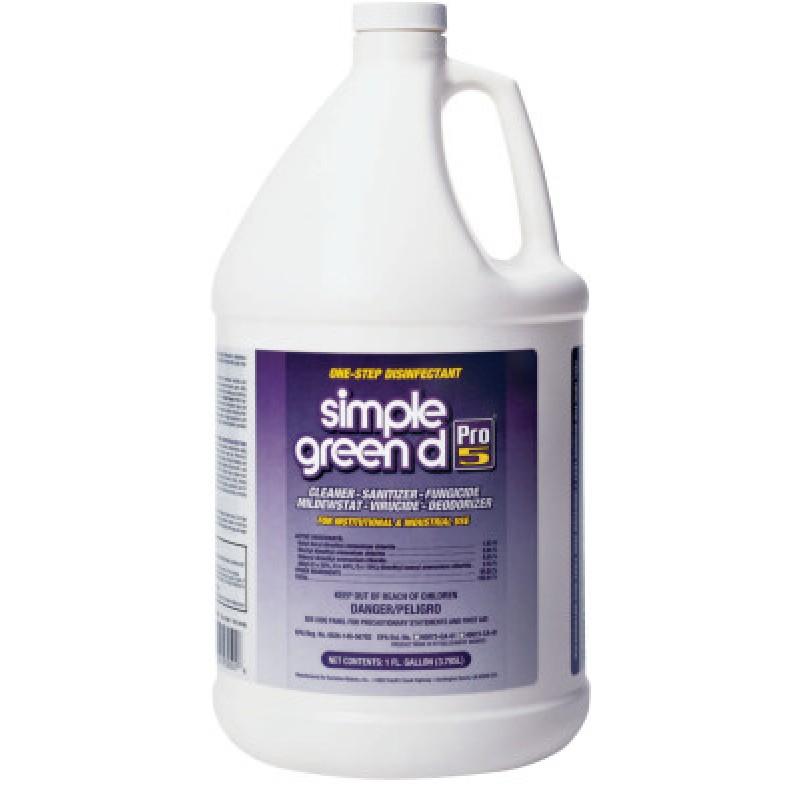 SIMPLE GREEN D-PRO 5 DISINFECTANT 1 GALLON-SIMPLE GREEN-676-3410000430501