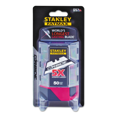 STANLEY FATMAX CARBIDE HD UTIL BLD 50 PACK W/DIS-STANLEY-PROTO *-680-11-800L