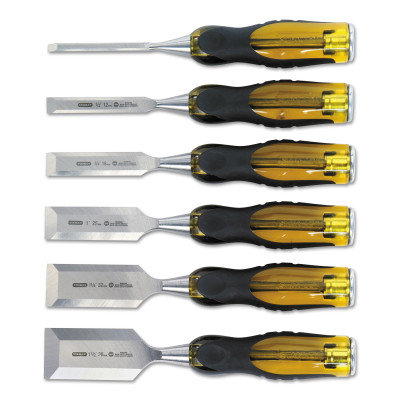 SET CHISEL FATMAX SHORTBLADE 6 PC-STANLEY-PROTO *-680-16-971
