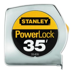 1"X35' POWER LOCK TAPE MEASURE-STANLEY-PROTO *-680-33-835