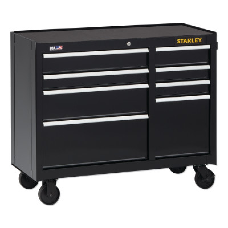 STANLEY 300S 41IN 8 DRAWER CABINET - BLACK-STANLEY-PROTO *-680-STST24181BK