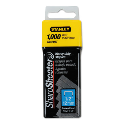 1/2" HEAVY DUTY STAPLE (1000/BOX)-STANLEY-PROTO *-680-TRA708T
