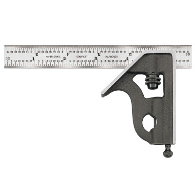 11H-6-4R 6" COMBINATIONSQUARE- 4R GRAD-L.S. STARRETT C-681-50051