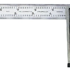 13A 4" DOUBLE SQUARE W/GRADUATED BLADE-L.S. STARRETT C-681-50109