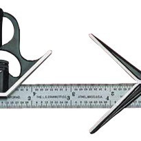 33JH-6-4R 6" JUNIOR COMBSQUARE- 4R GRAD-L.S. STARRETT C-681-50229