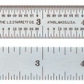 C604R-6 6" RULE SPR TEMP-L.S. STARRETT C-681-52678