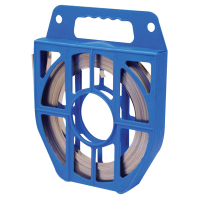 ST204B 1/2 X .030 100' SS BAND IN BLUE TOTE-IDEAL CLAMP-649-ST204B