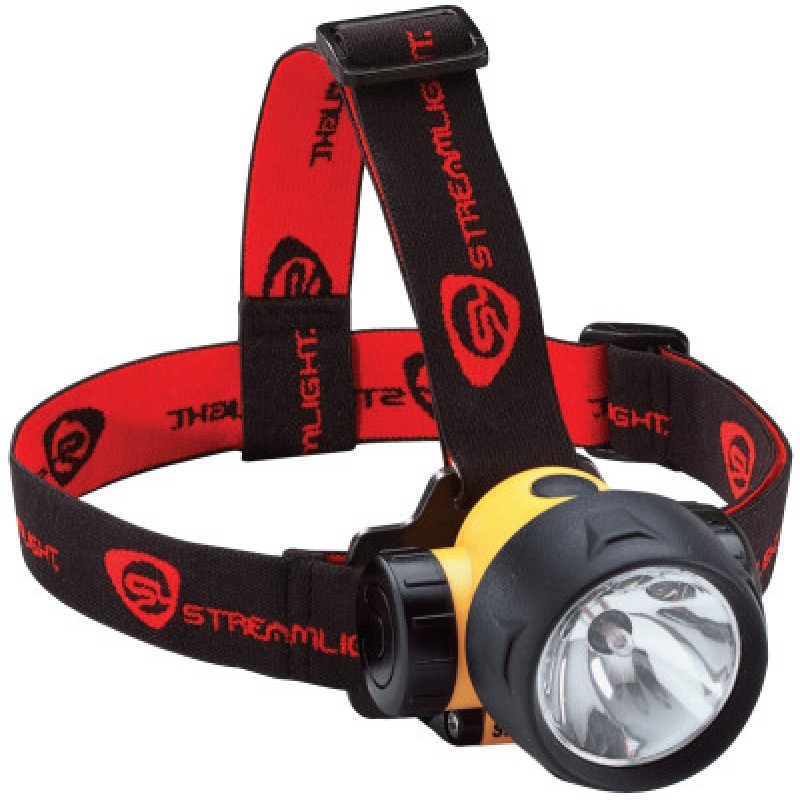 TRIDENT HEADLAMP YELLOWWITH RUBBER STRAP-STREAMLIGHT-683-61050