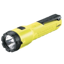 3AA DUALIE LASER DIV 1 YELLOW W/BATTERIES  CLAM-STREAMLIGHT-683-68760