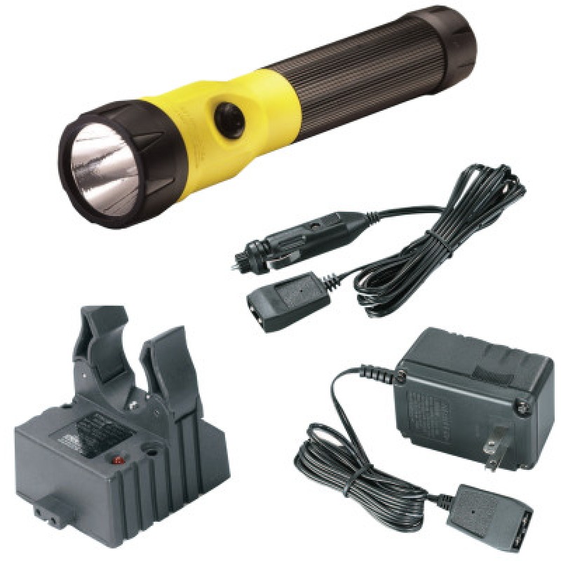 POLYSTINGER LED W/AC/DC- 2 HOLDERS. YELLOW-STREAMLIGHT-683-76163