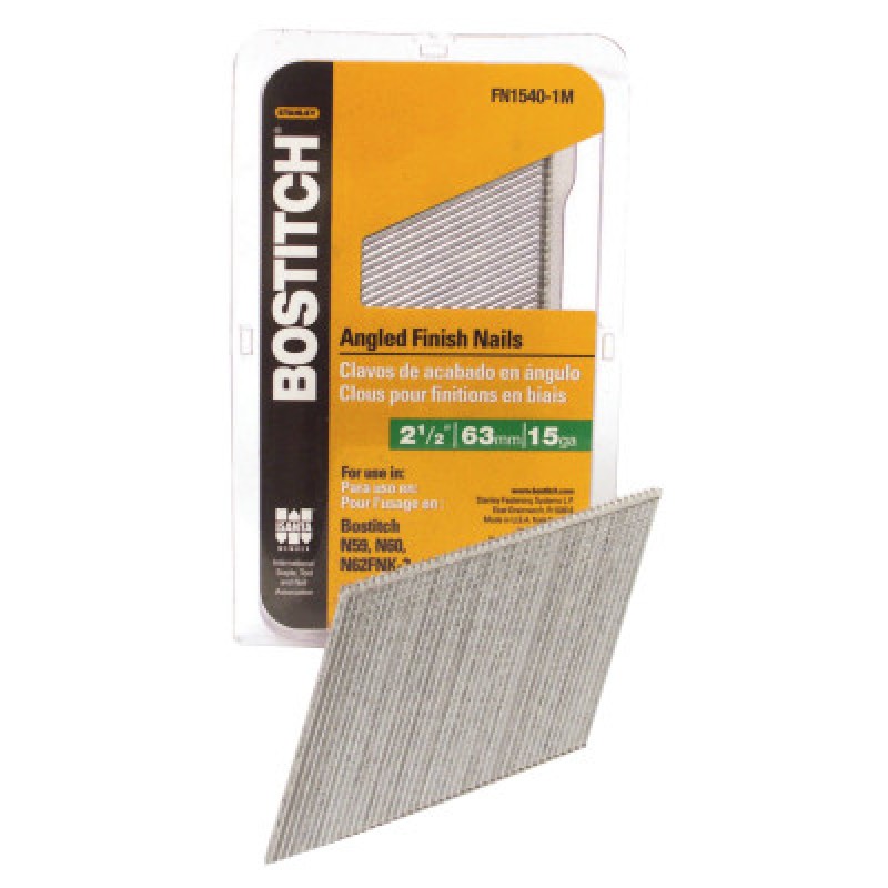 NAIL FINISH 072 2-1/2"GAL. 3655 PER BOX-BLACK&DECKER-688-FN1540