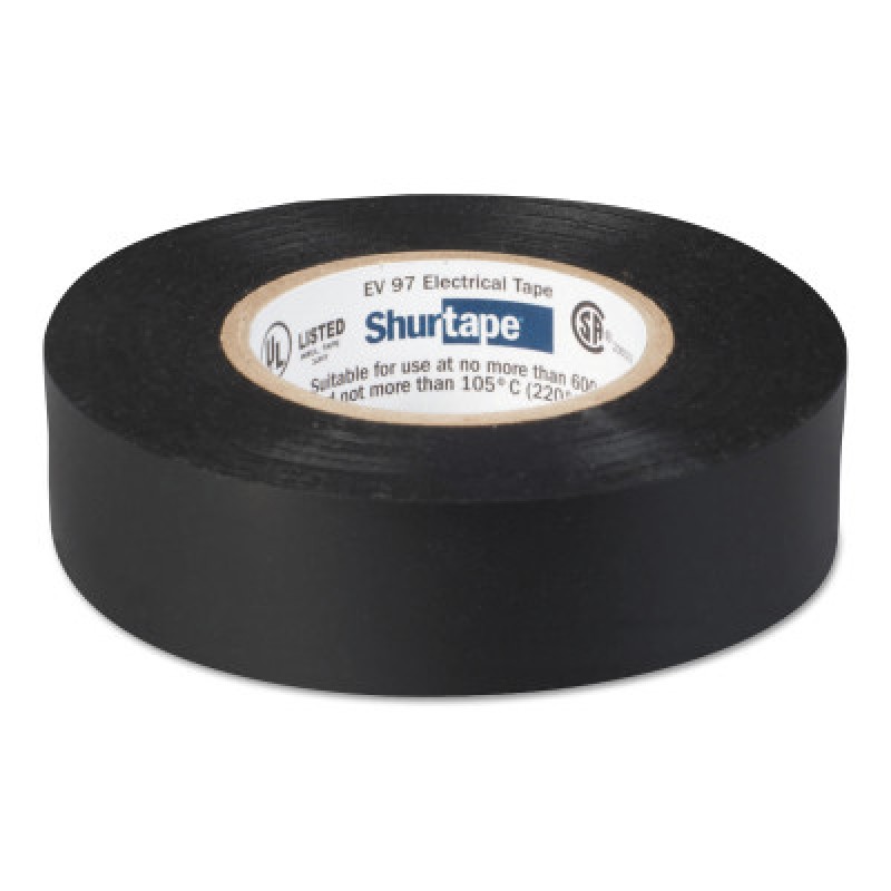 EV 097 BLK-3/4IN X 66FT-SHURTAPE-689-104697