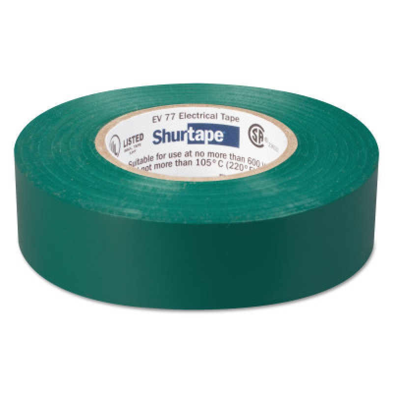 EV 077 GRN-3/4IN X 66FT-SHURTAPE-689-104701