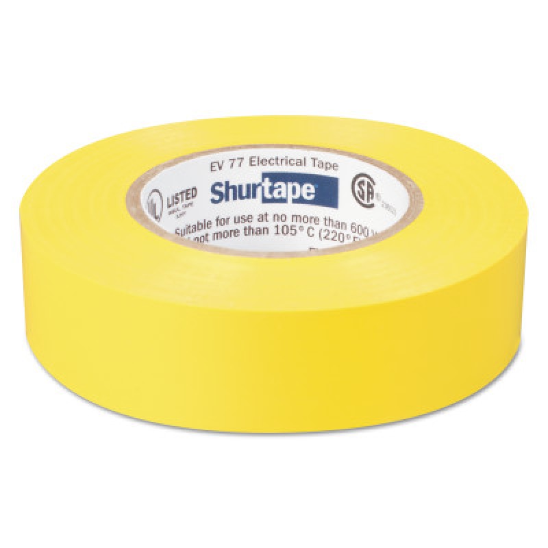 EV 077 YEL-3/4IN X 66FT-SHURTAPE-689-104704