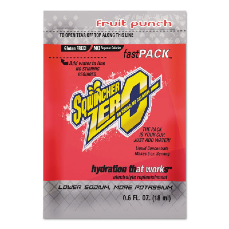 6OZ FASTPACK ZERO FRUITPUNCH 4PKS/200CS-KENT PRECISION-690-159015501