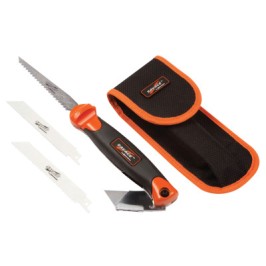 FOLDING JAB SAW WITH UTILITY KNIFE AND SOFT POUC-SWANSON TOOL CO-698-SVK666
