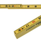 RHINO 6FT CARPENTERS FIBERGLASS FOLDING RULER-US TAPE *700*-700-55140