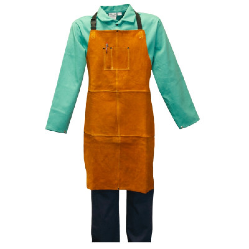 24" X 36" GOLD BAND LEATHER BIB APRON-STANCO MFG 100-703-GB236B