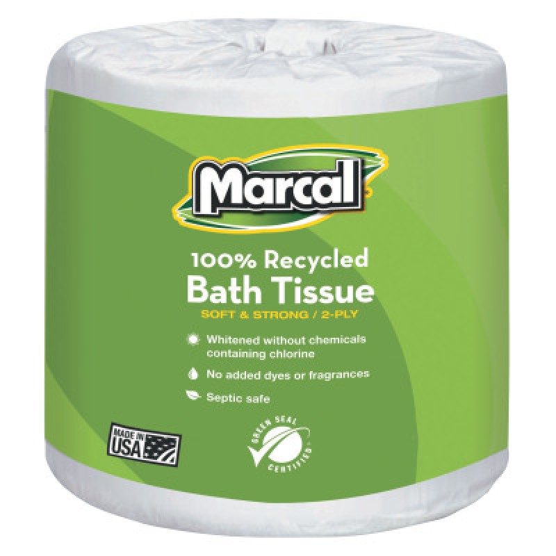 MRC6079 TISSUE TOILT 2PLY EMBS WH-ESSENDANT-709-6079