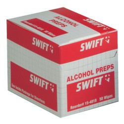 ALCOHOL WIPES 50/BX-HONEYWELL-SPERI-714-154818-H5