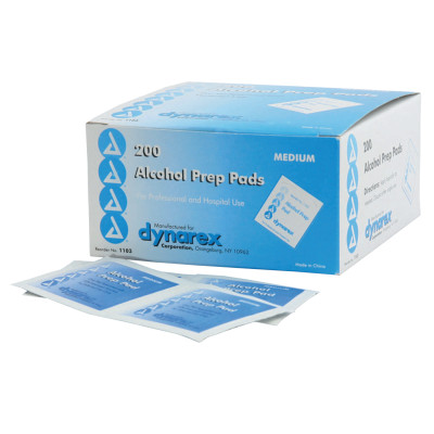 ALCOHOL PADS TRIAD 70% 100/BOX-HONEYWELL-SPERI-714-155818X