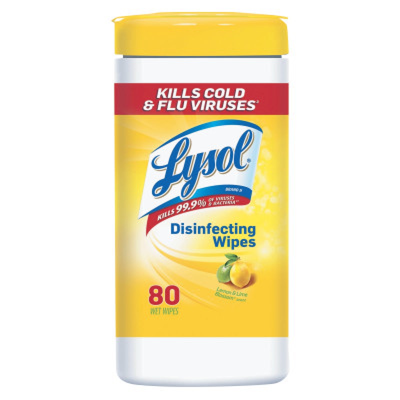 RAC77182EA CLEANER LYSOL  WIPES-ESSENDANT-738-77182EA