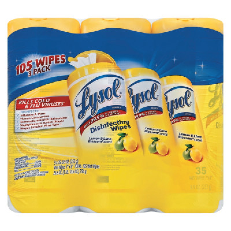 RAC82159 WIPES DISINF LL 35CT-3PK-ESSENDANT-738-82159