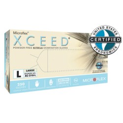 XCEED PF NITRILE EXAM LARGE-ANSELL HEALTHCA-748-XC-310-L