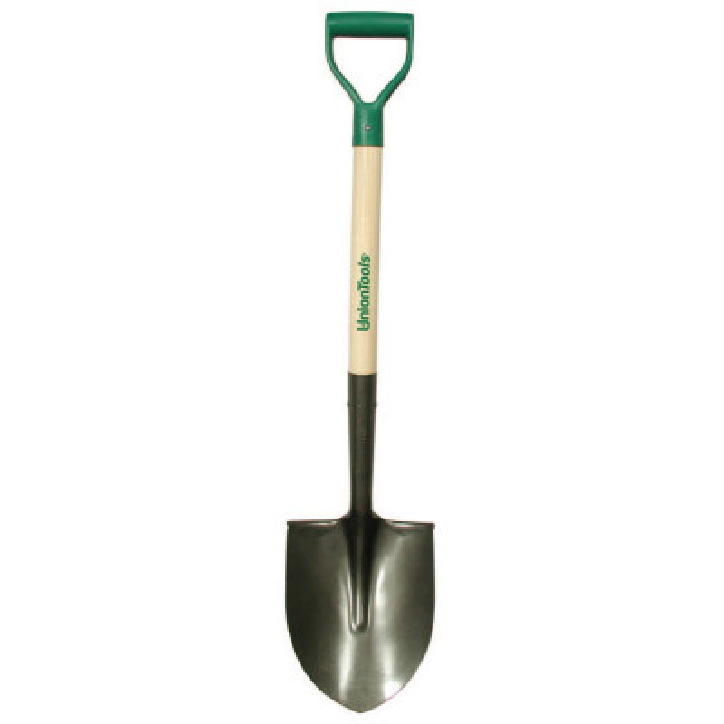 AR2ND DHRP ROUND POINT SHOVEL W/D-HANDLE-AMES TRUE TEMPE-760-43106