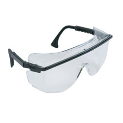 UVEX ASTRO OTG 3001 SAFETY SPECTACLE BLACK FRAME-HONEYWELL-SPERI-763-S2500