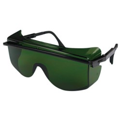 UVEX ASTRO OTG 3001 SAFETY SPECTACLE BLACK FRAME-HONEYWELL-SPERI-763-S2508