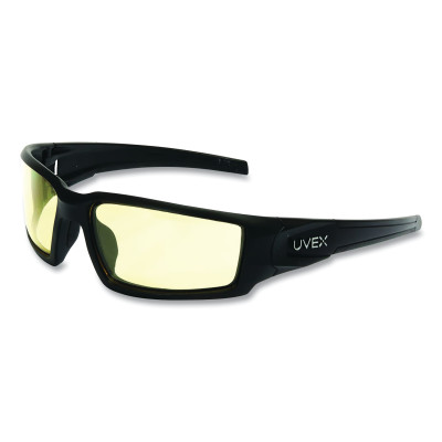 UVEX HYPERSHOCK MATTE BLK FR  AMBER LENS-HONEYWELL-SPERI-763-S2942HS