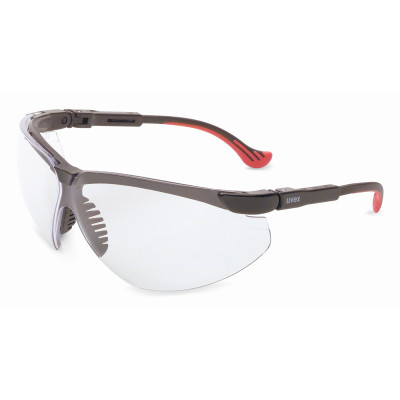 XC TWO SHOT SAFETY GLASSES BLACK FRAME CLEAR LEN-HONEYWELL-SPERI-763-S3300X